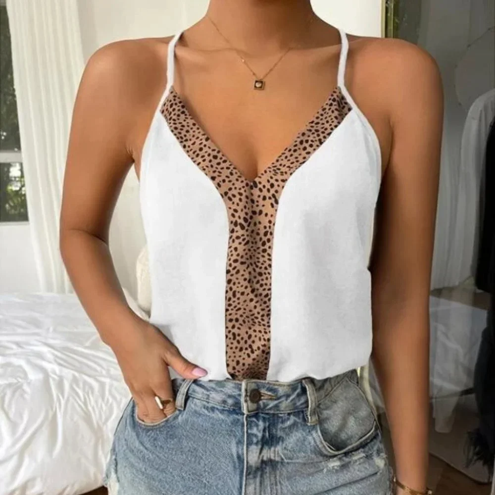White Womens Cami Top - Picture 4 of 6
